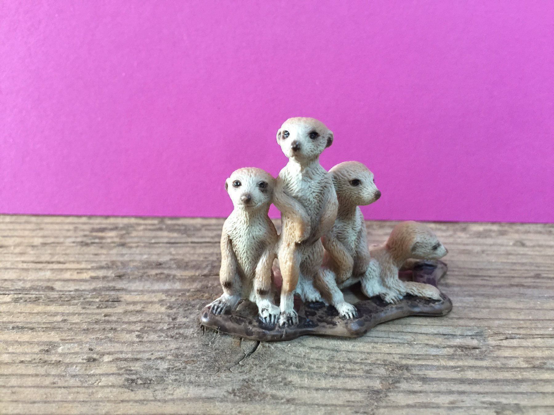 Schleich Figuren: Erdmännchen von Schleich - Raritäten – Gebraucht aus Ennetbaden von mapa05 2