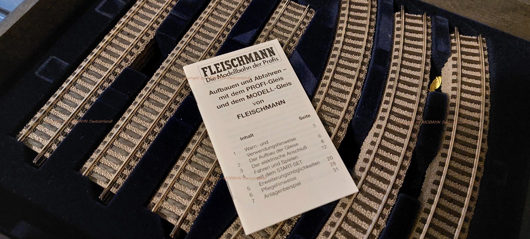 Fleischmann Modellini di ferrovie: Fleischmann Startset ICE 2 "Bayer" Limited Edition RARITÄT! – Nuovo e nell'imballaggio originale da Rotkreuz venduto da MOBAHN-1zu87 7