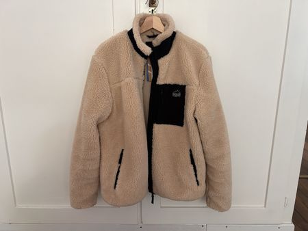 Siroko Sherpa Jacke Levi beige Grösse M neu mit Etikett