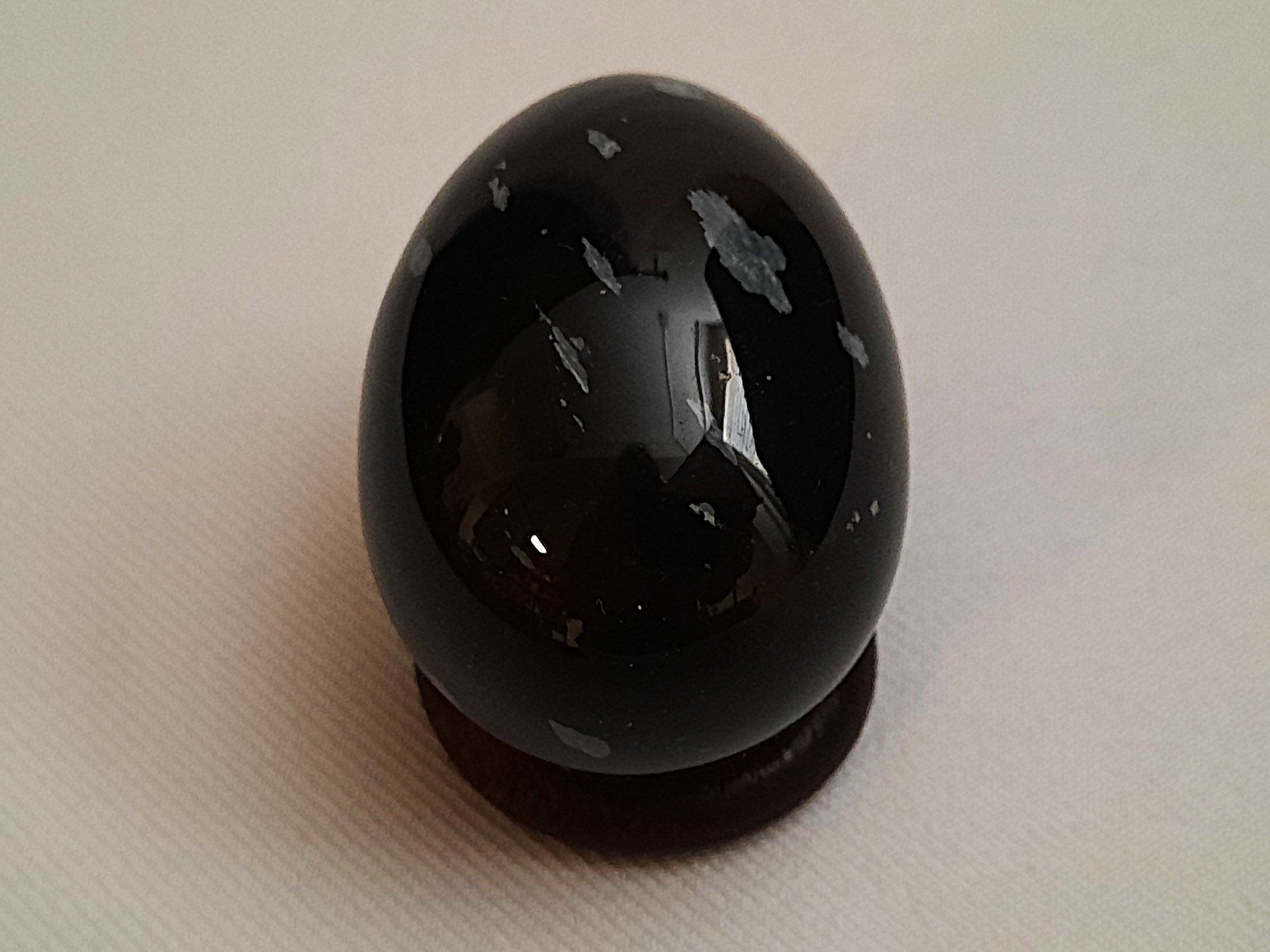 Pierres précieuses: SNOWFLAKE OBSIDIAN EI Stein – D'occasion à Beinwil am See par Restwert_Beinwil 5
