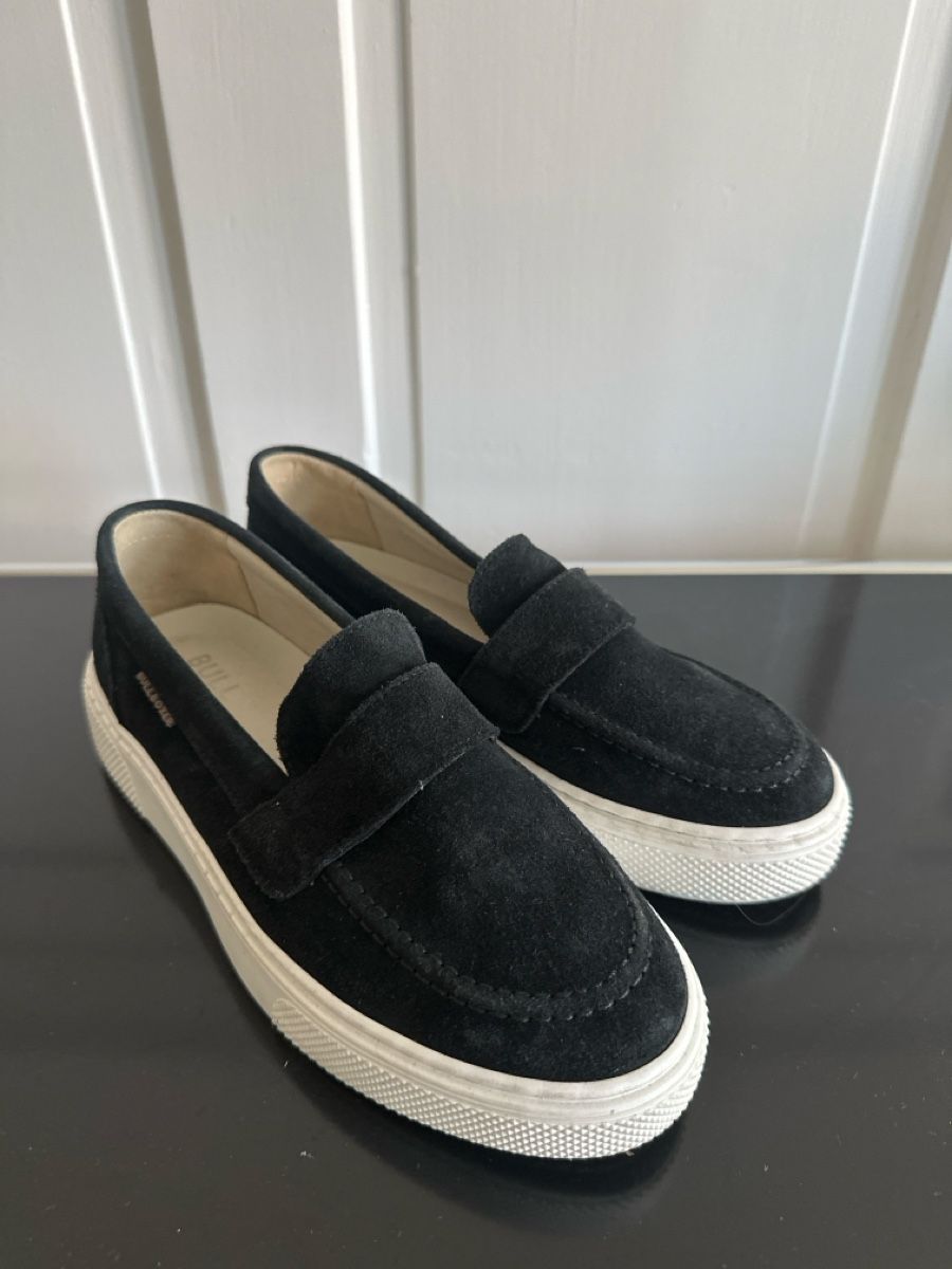 Scarpe da donna: Schwarze Wildleder Halbschuhe Gr. 38 – Usato da Zürich venduto da smeiteli