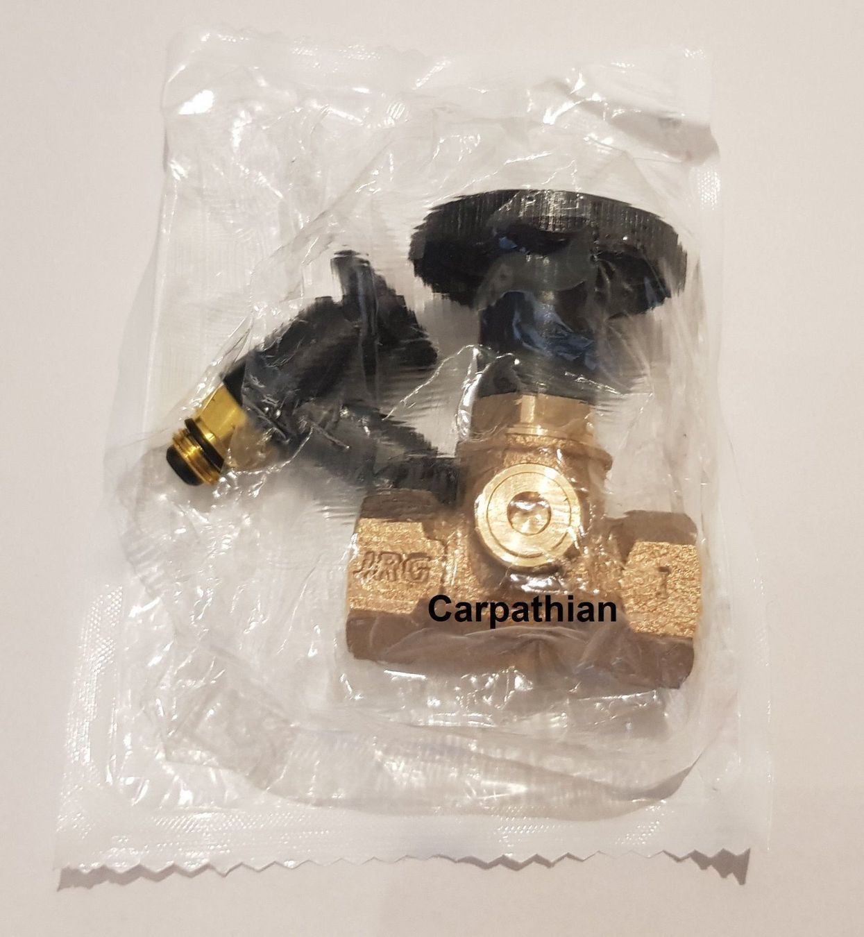 Rubinetteria: JRG Geradsitzventil 1/2" inkl. Entleerhahn – Nuovo e nell'imballaggio originale da Unterlunkhofen venduto da Carpathian