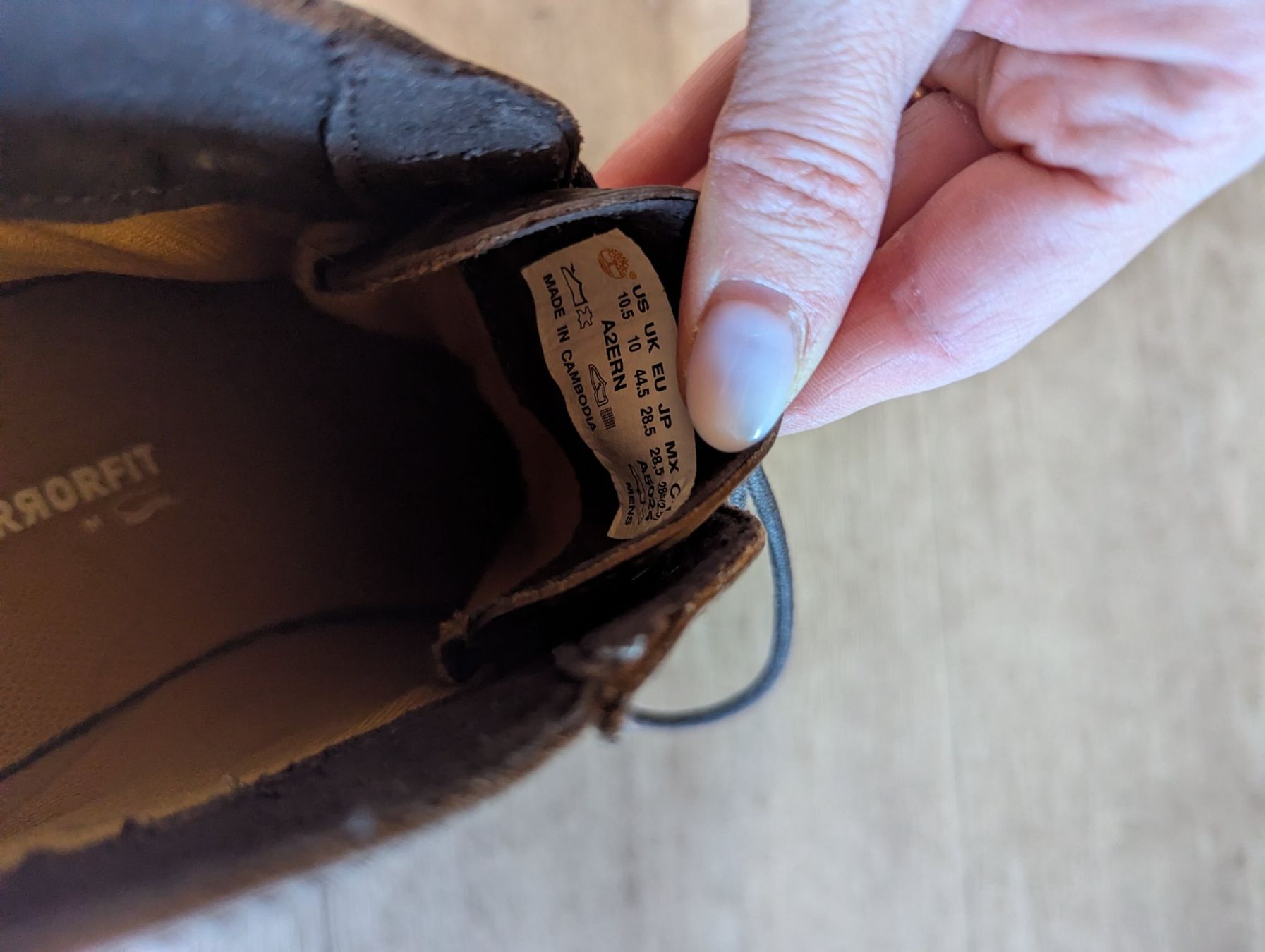 Timberland Scarpe da uomo: Timberland ankle boots size 44.5 brown leather – Usato da Altendorf venduto da jak_lkk8 6