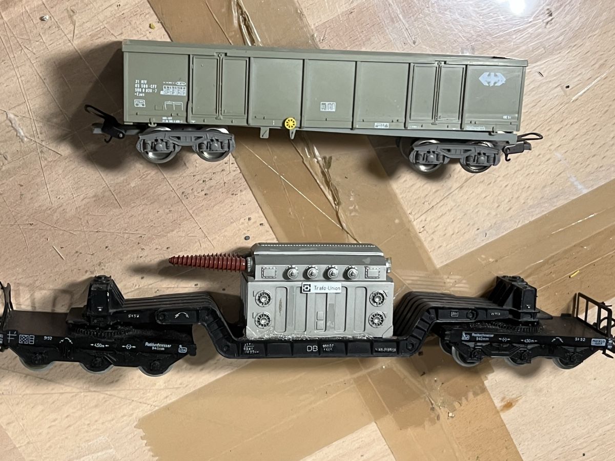 Modellini di ferrovie: Güterwagen – Usato da Dübendorf venduto da Troggy 1