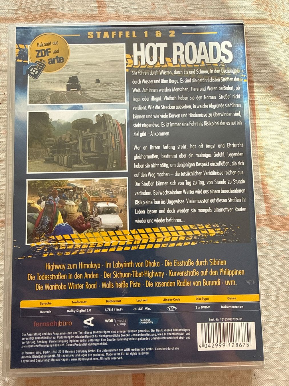 Tutti i DVDs: Hot Roads Staffel 1 & 2 DVD Box 3 Disc Set – Usato da Schaffhausen venduto da D-MAC 1