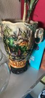 Vase décoratif en relief avec motif éléphant occasion