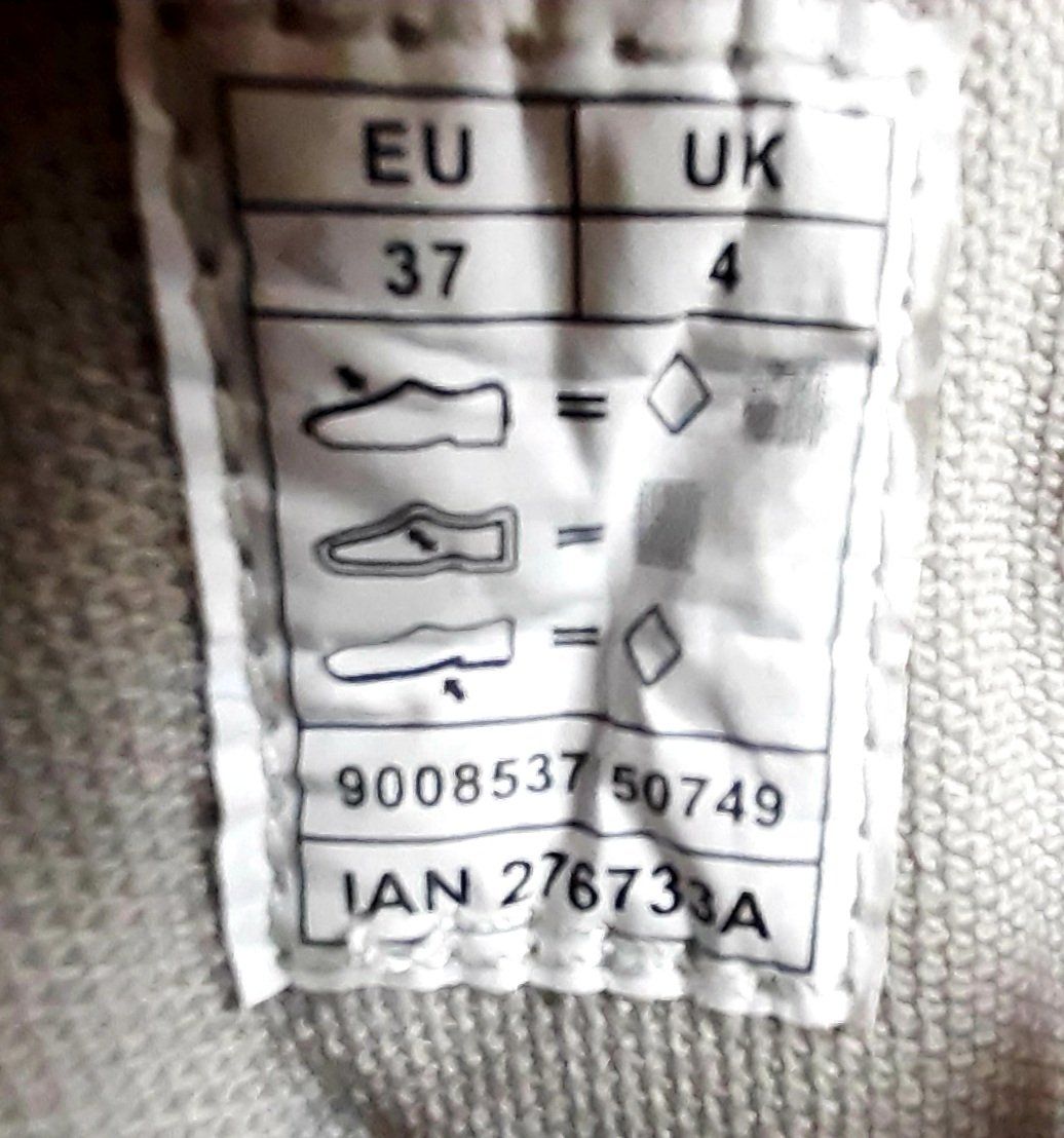 Scarpe da uomo: Schöne neue Wanderschuhe Gr 37 grau – Nuovo (secondo la descrizione) da Arch venduto da Drosselbart 3