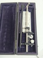 Planimeter G. Coradi Zurich Modell KL 21 im Etui alt