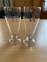 Appenzeller Locher Bräu Stangenglas antik mit Schloss von AI