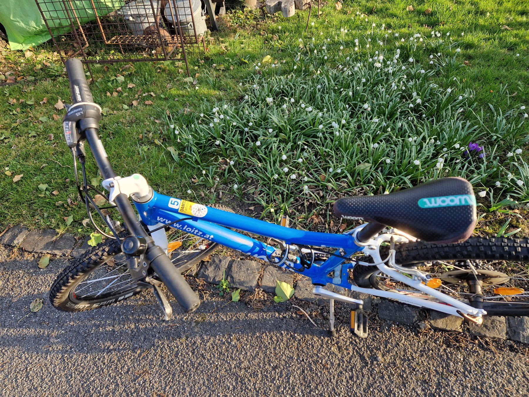 Woom Biciclette: Woom 5 Kindervelo blau – Usato da Mauren venduto da E.C.L. 5