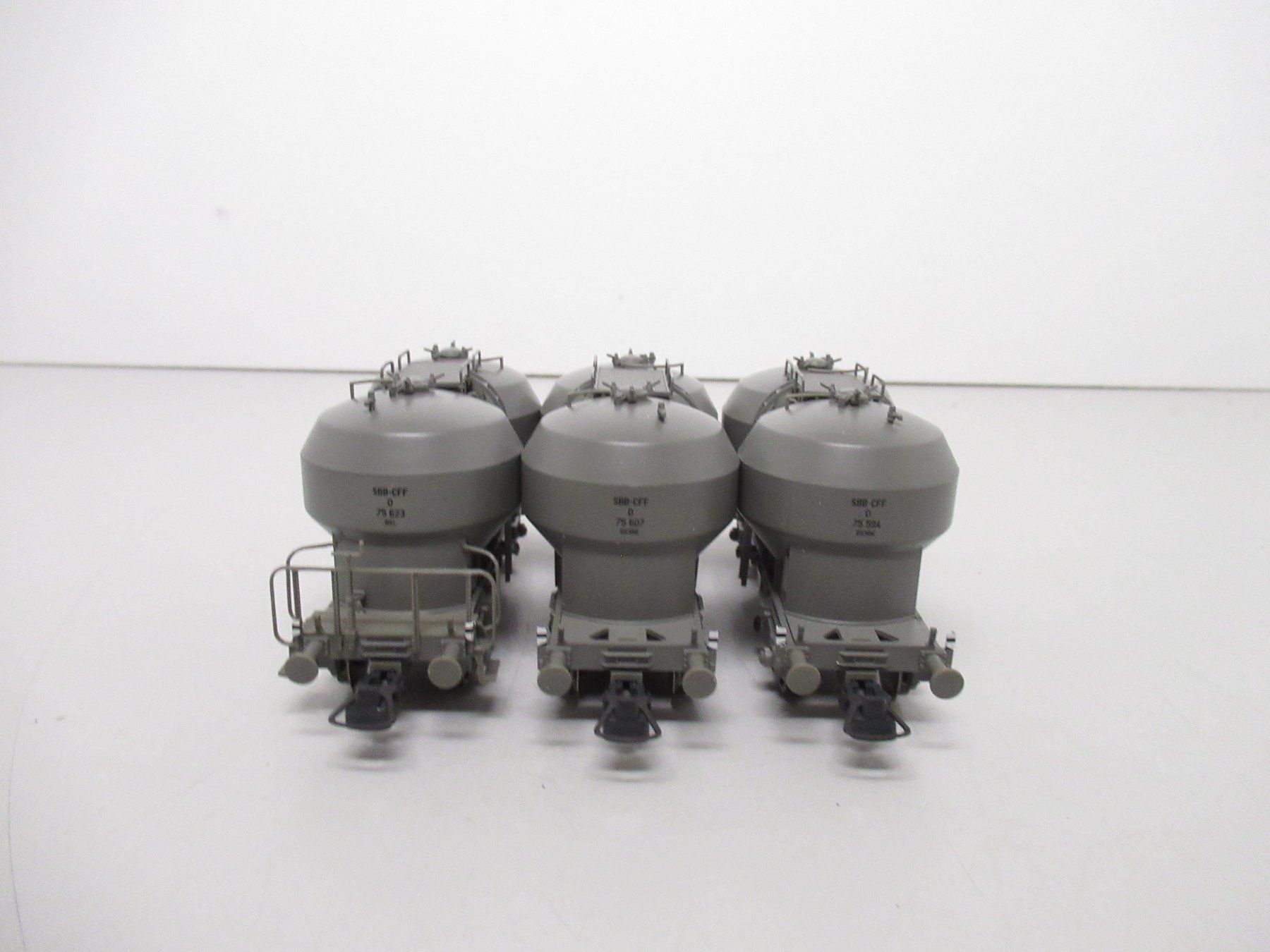 Roco Modellini di ferrovie: Roco 66012 SBB CFF FFS Schweizerische Silowagen Set DC H0 – Usato da Basel venduto da mhmarken 5