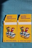 Billett, PostAuto Spiel-Billette, 2 Stk. CarPostal, Neu