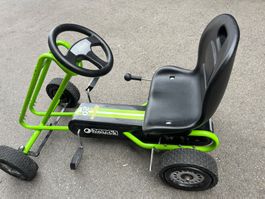 Go-Kart Tretauto Hauck Lightning grün in sehr gutem Zustand