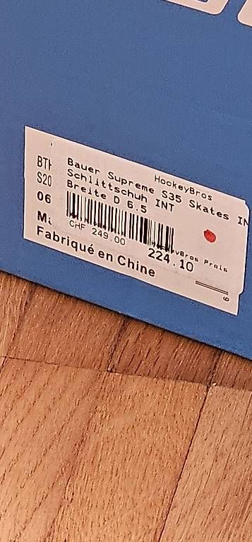 Pattini da ghiaccio: Neuwertige BAUER Schlittschuhe GRÖSSE 6.5 – Usato da Wallisellen venduto da Richtema 3