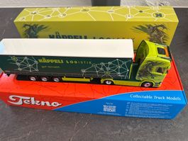 KÄPPELI LKW Scania Logistik, Modell 1:50 NEU