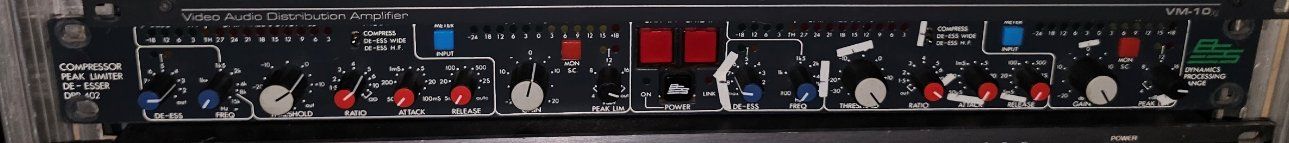 Equalizzatori: BSS DPR-402 Stereo Compressor/Limiter/De-esser – Usato da Geneve venduto da T36 1