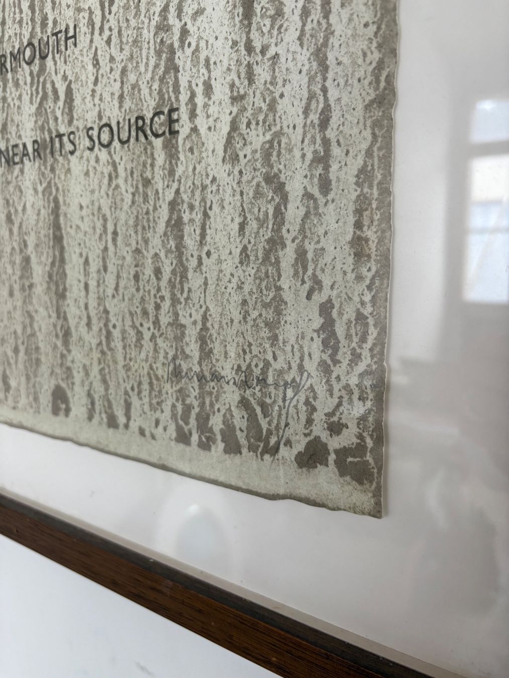 Grafica & Litografie: Richard Long signé – Usato da peseux venduto da renaudloda 2