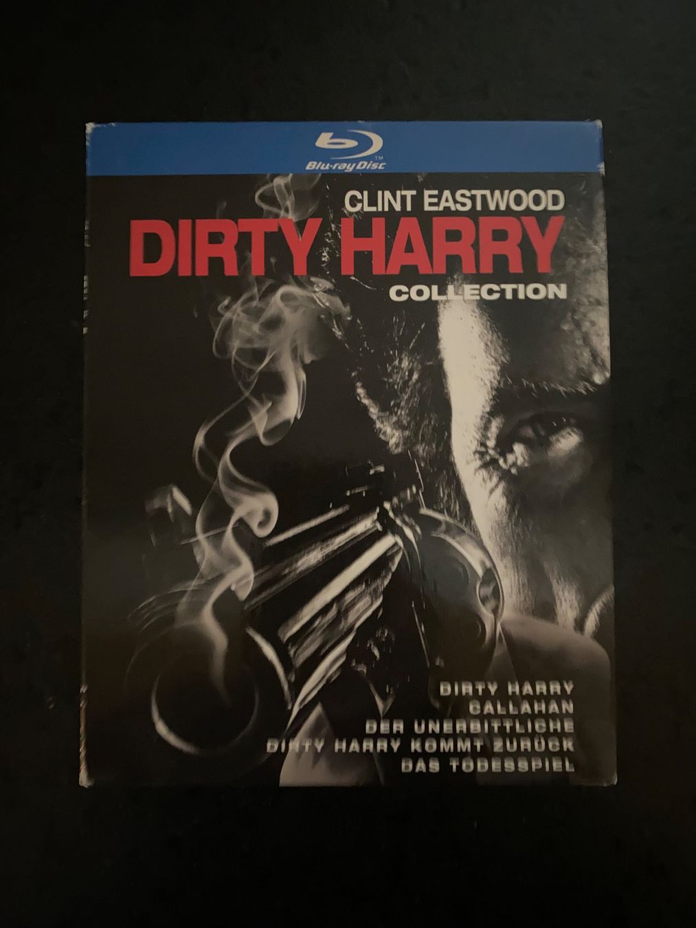Tous les DVDs: Dirty Harry Collection Blu-ray – D'occasion à Schmitten FR par Fi_Ra