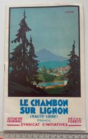Brochure touristique Le Chambon-sur-Lignon 1959