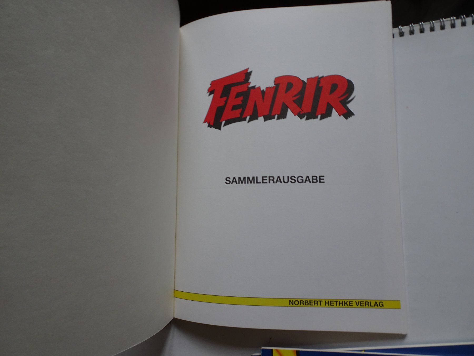 BD: Fenrir Comic Sammlung, Hefte 1-11, Top Zustand SC – D'occasion à Schönenwerd par schnitzunddrunter 3