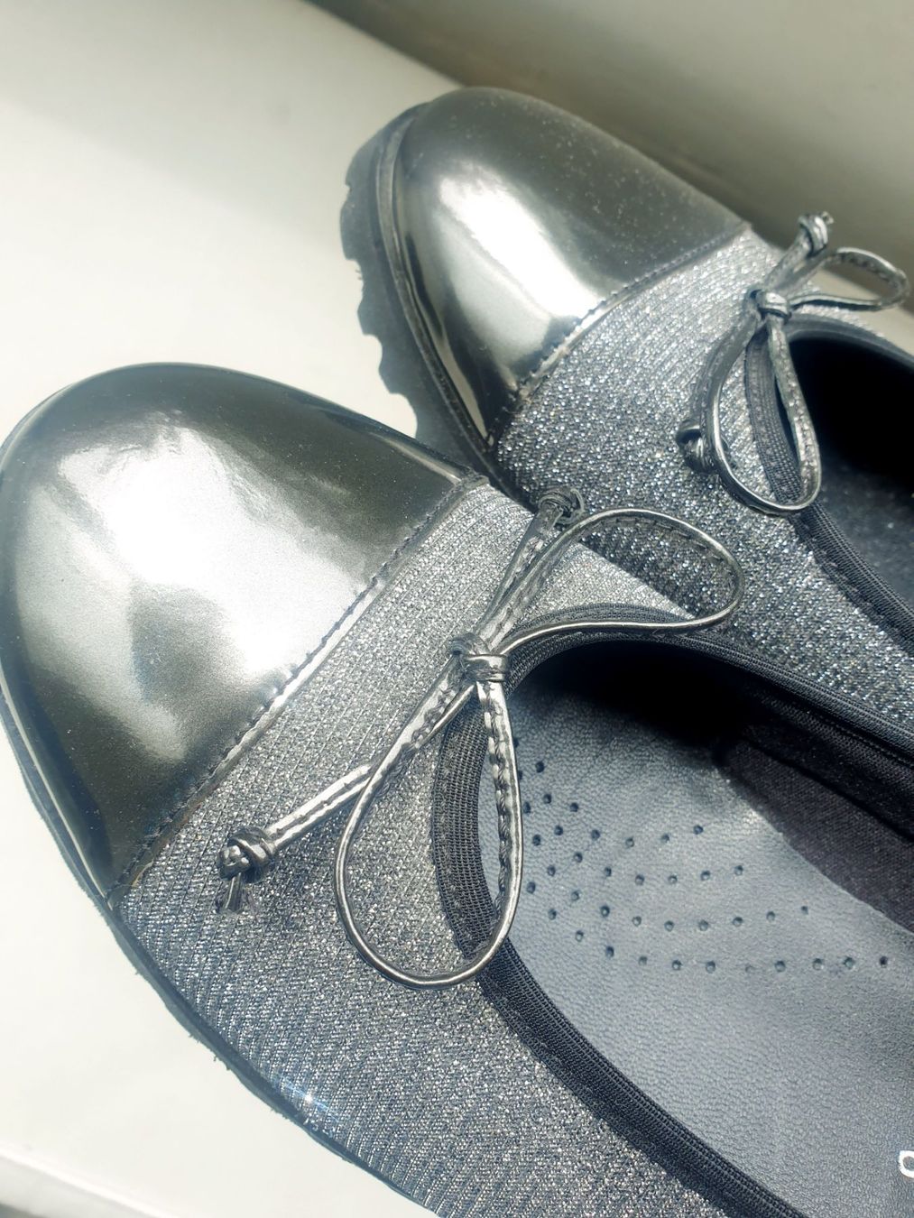 Gabor Scarpe da donna: GABOR BALLERINAS 6 39 LACKLEDER GLITZER LEDER SCHUHE BASIC – Nuovo (secondo la descrizione) da Elsau venduto da the-colorful-side 1
