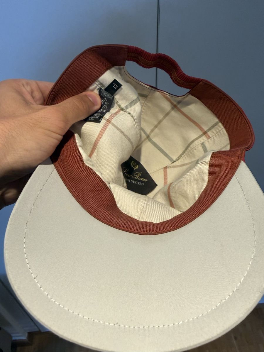 Loro Piana Chapeaux, bonnets & casquettes: Loro Piana Cap Red  – D'occasion à Genève par SG_73 4