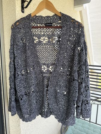 Wunderschönes Häkel Sommerjäckli XL