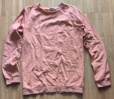 Lachsfarbiger Kinder Pulli selten gebraucht