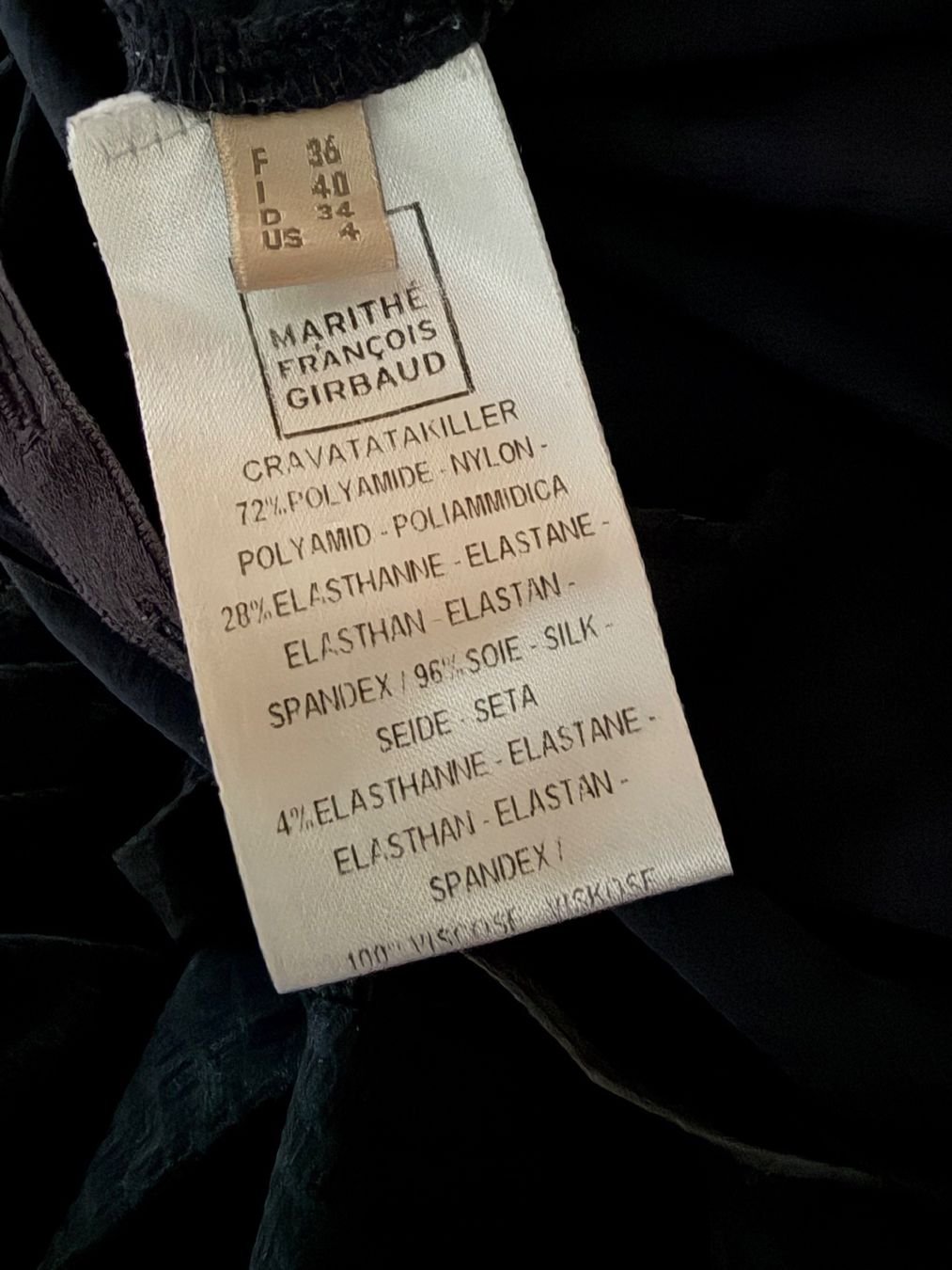Girbaud Vestiti: Girbaud tulpenformiges Kleid GR.34 – Usato da Unterägeri venduto da Jutka_04 6