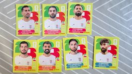 Panini 2026 WM USA IRN Iran 7 Stk. (Preis pro Stück!!!)