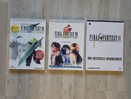 Final Fantasy VII VIII IX Lösungsbücher PS1 Guides