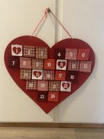 Heart Advent Calendar - Festive Christmas Decor! 🎄🎁