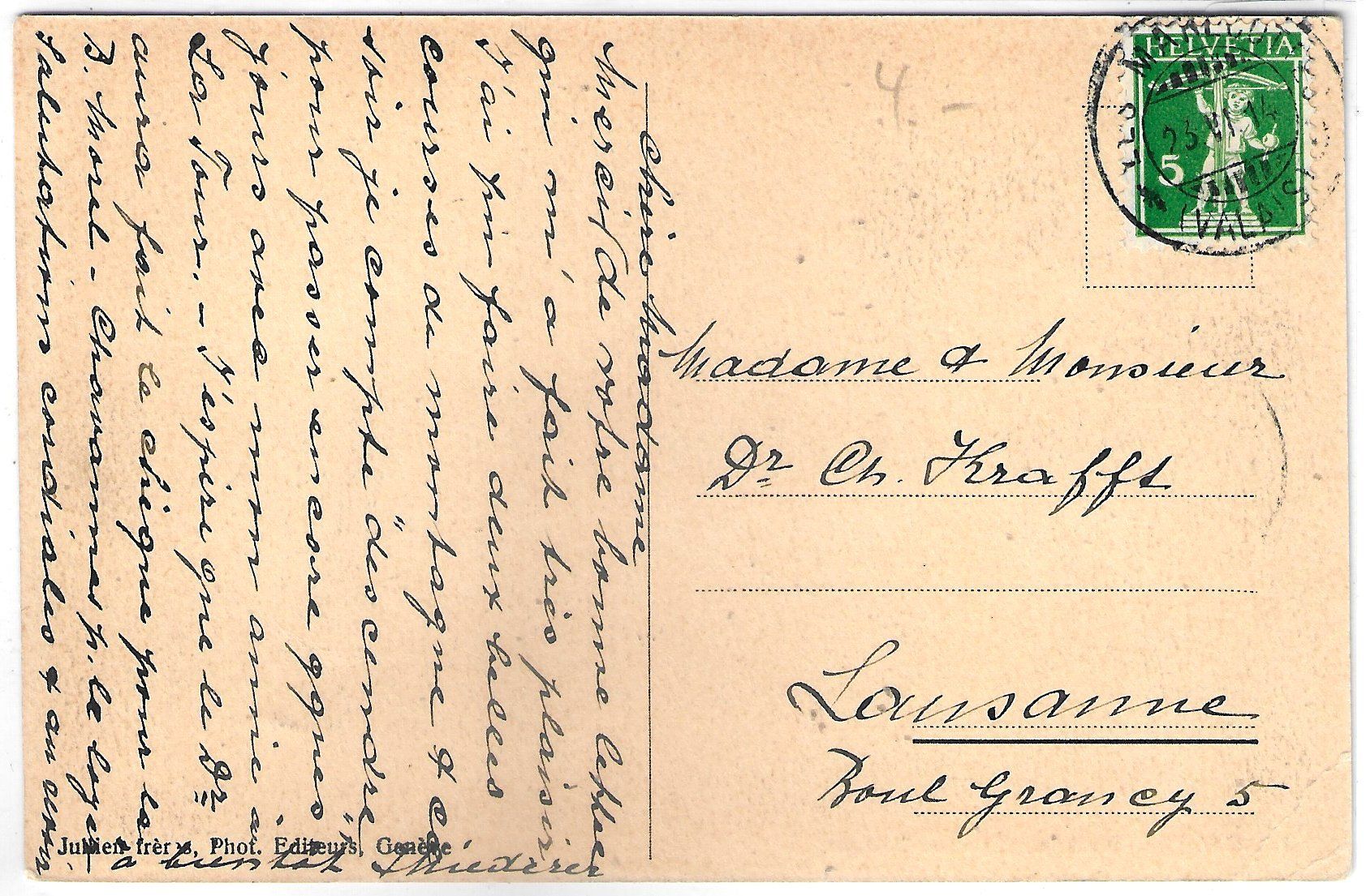 Cartes postales: Mont-Blanc et Aiguilles Rouges - Chalets – D'occasion à Ettingen par Kartenplanet 1