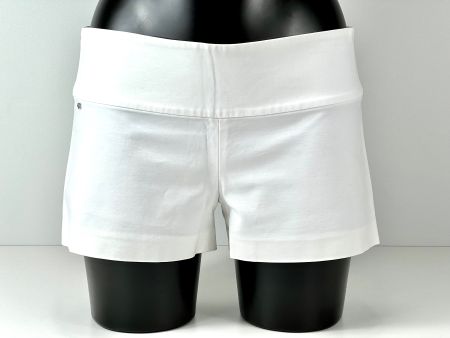 DSQUARED² High Waist Shorts/Hotpants Weiss IT 42 / DE 36