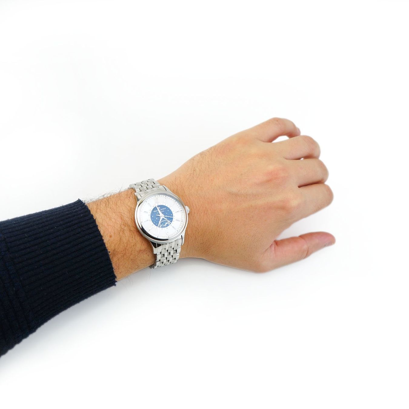 Maurice Lacroix Uhren: Maurice Lacroix Les Classiques Phase de Lune Automatic full – Gebraucht aus Lugano von Historianlugano 6