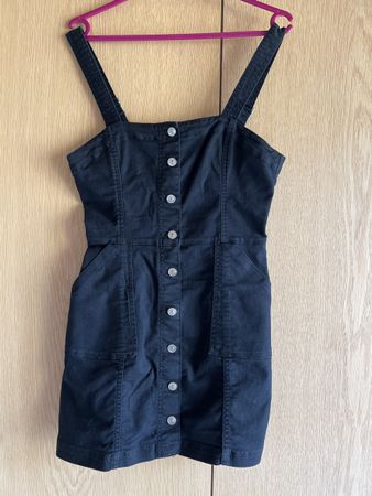Jeanskleid schwarz