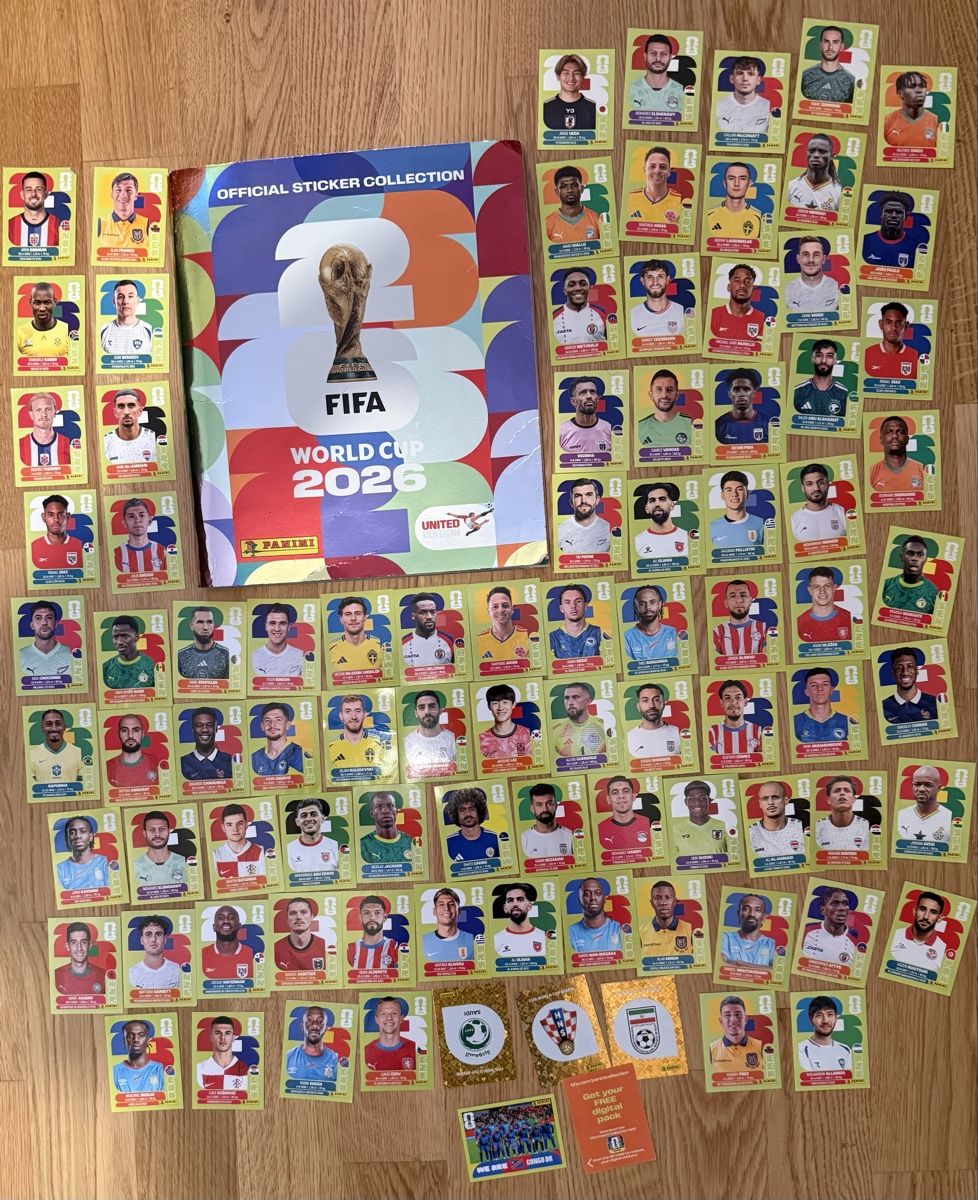 Panini Carte collezionabili: Panini 2026 WM – Nuovo (secondo la descrizione) da Belp venduto da lev_nyy5