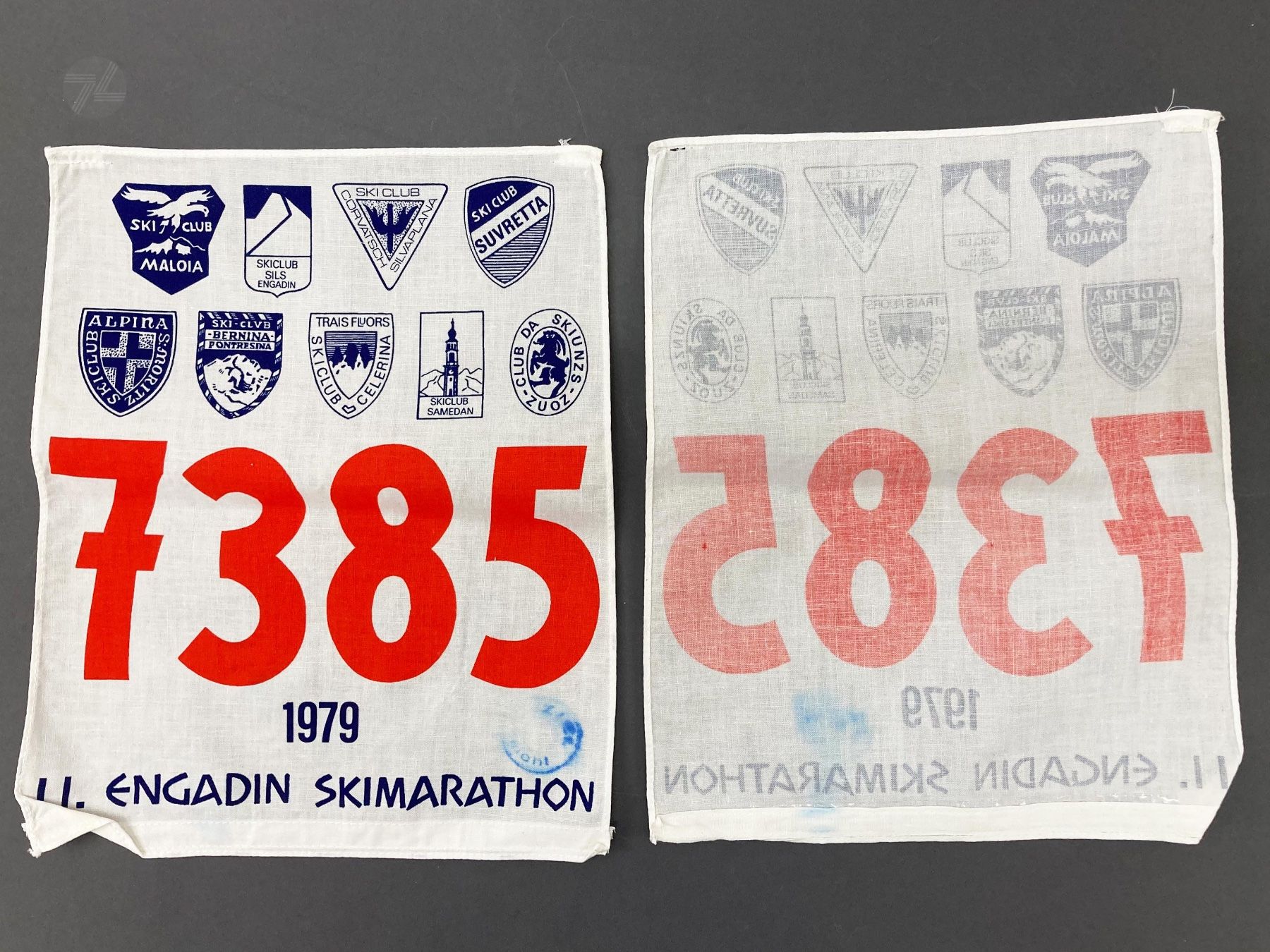 Skis: Startnummer Engadin Skimarathon 1979 Langlauf Ski Sport – Gebraucht aus Wetzikon ZH von cyan74