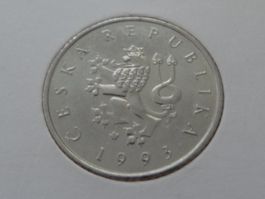 TCHEQUIE  1 Korun 1993