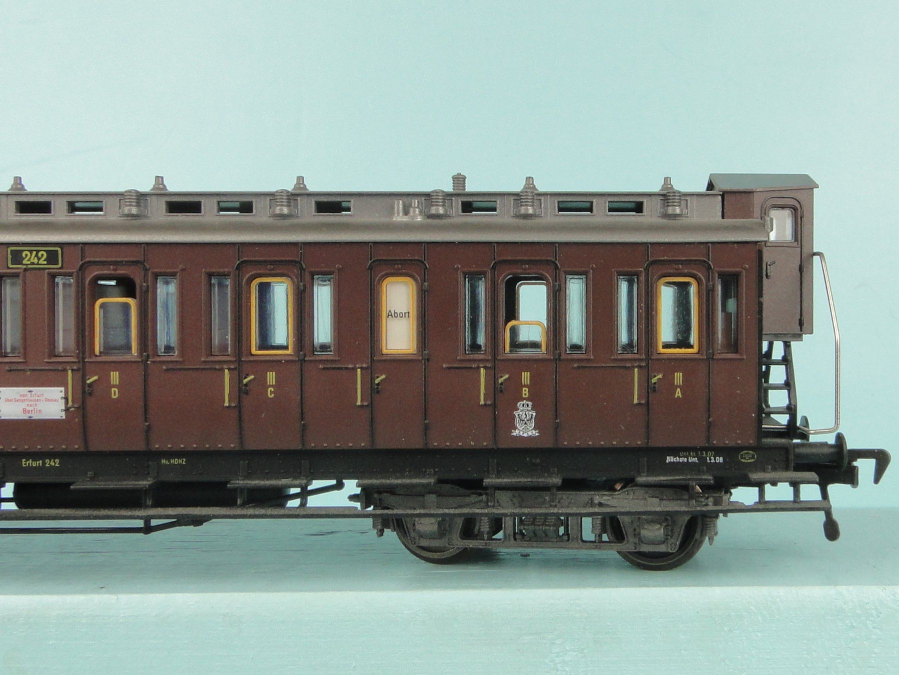 Fleischmann Modellini di ferrovie: Fleischmann Oldtimer Wagen 3 Kl. – Usato da Bülach venduto da cann11 5