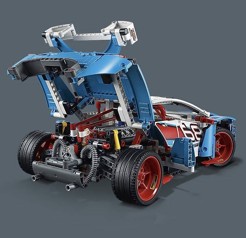 Kit di costruzioni: Vollständig - LEGO Rallyeauto 42077, LEGO Technic – Usato da Niederscherli venduto da Spi_re 3