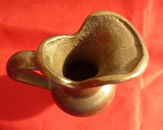 Tutte le decorazioni: Antike Miniatur Krug/ Vase aus Messing – Usato da Hombrechtikon venduto da mincky 2