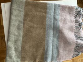 Warmer Wollschal im Herbst-Look, super Zustand! (Z)