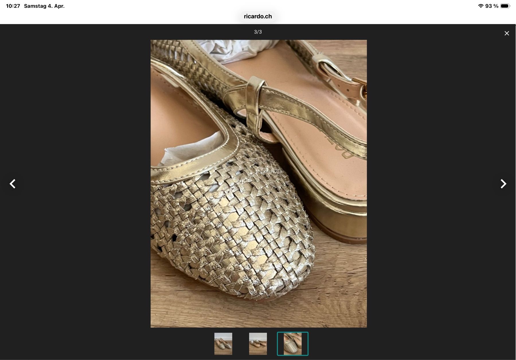 Scarpe da donna: Damen Sandale gr 38 – Nuovo e nell'imballaggio originale da Langnau am Albis venduto da Judithsebi 2