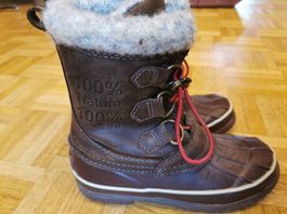 Schneestiefel/ Winterstiefel Wolle Gr 33 Bisgaard