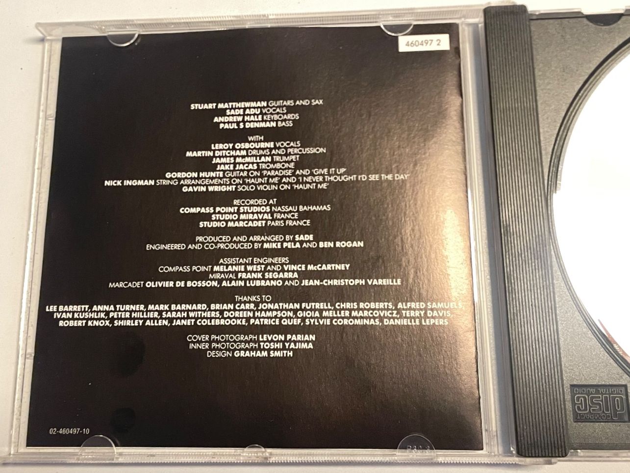 CD: Sade-Stronger Than Pride – Usato da Muri b. Bern venduto da AdidasCollector 3