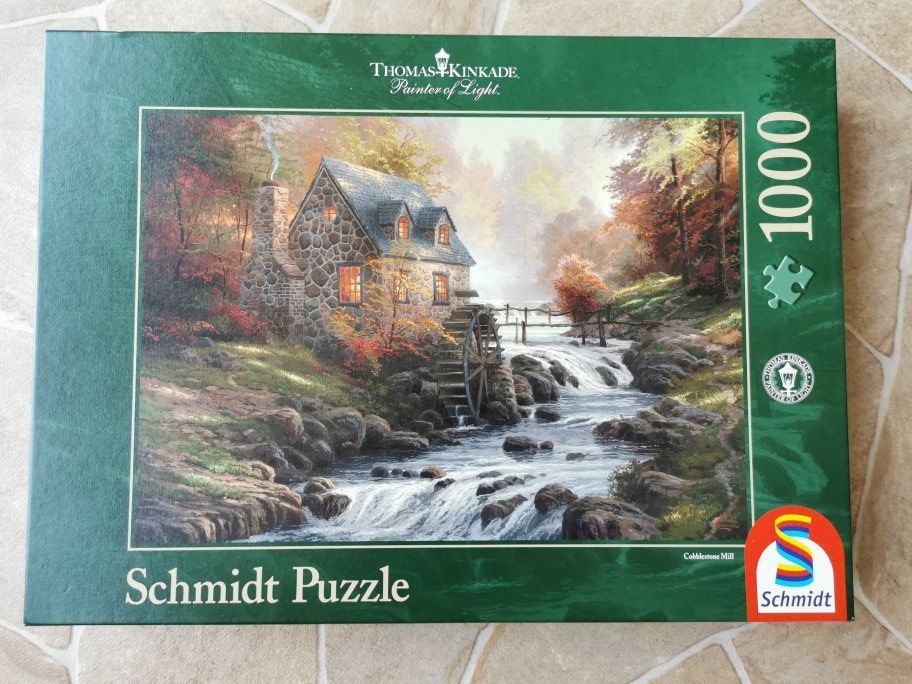 Puzzles: Schmidt Puzzle 1'000 Teile Thomas Kinkade – D'occasion à Birsfelden par Dsternschnuppe