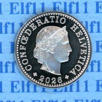 CHF___0.10 2026 stgl aus Münzsatz *nigelnagelneu! 10 Rappen
