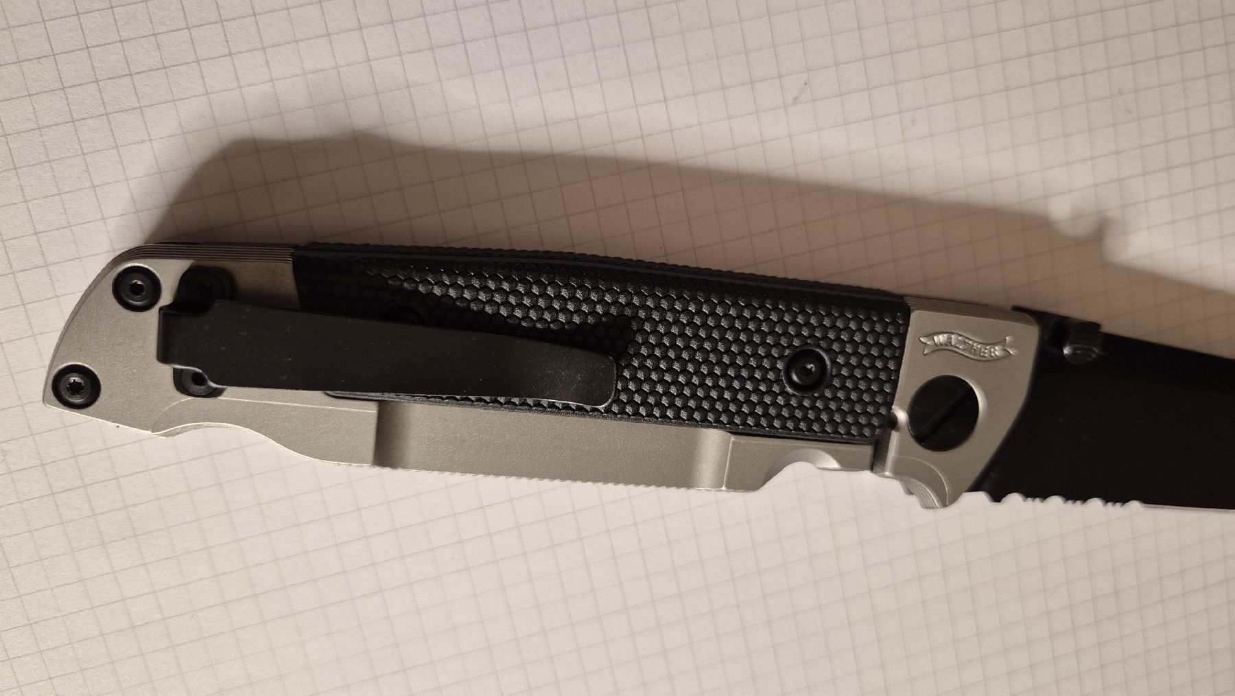 Walther Taschenmesser: Walther Q5 Messer mit Gurtclip Einhand Messer Sackmesser – Neu (gemäss Beschreibung) aus Hedingen von Zwackul 7