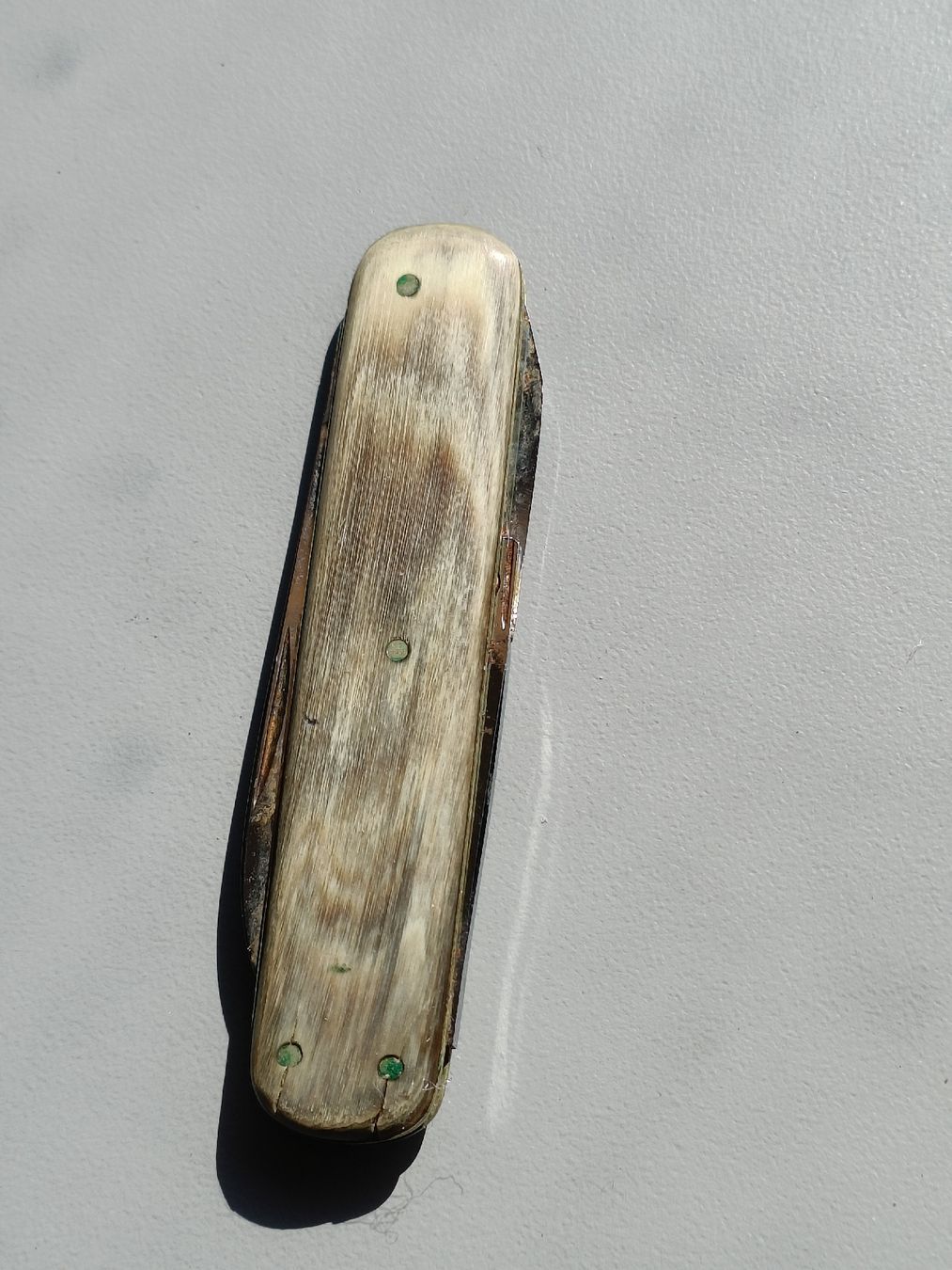 Taschenmesser: Horn Sackmesser E. Kienast Zürich – Gebraucht aus Brugg AG von Ente015